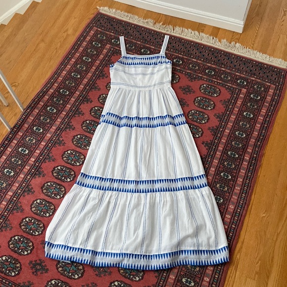 NWT H&M Cotton Blend Summer Collection Long Maxi Dress - Picture 3 of 13